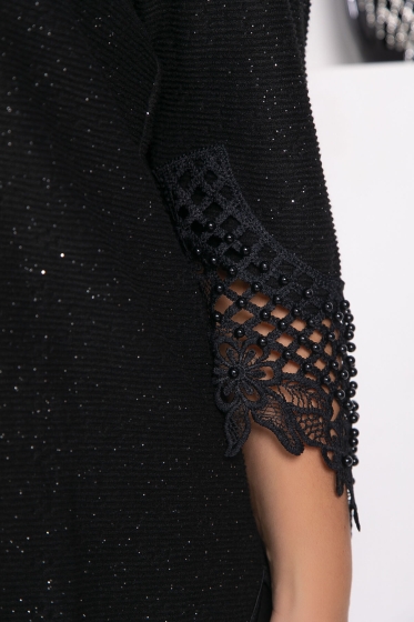 Джемпер "Иден" (блэк) Б7041