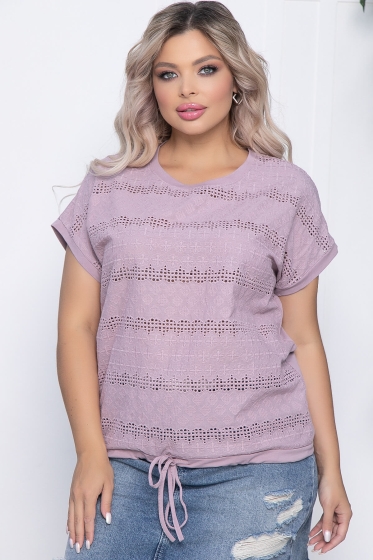 Блуза Лидия (сирень) Б10755
