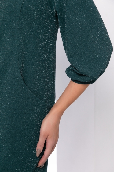 Платье "Венецианская ночь" (изумруд) П7828