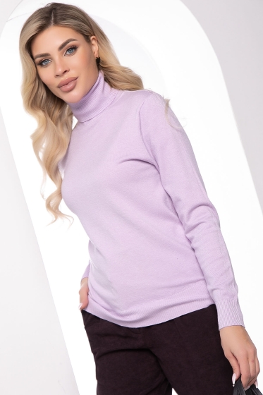 Водолазка "Зимняя история" (сирень) Б7838