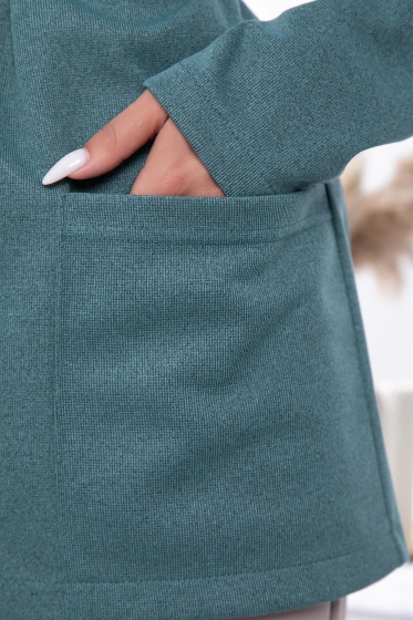 Кардиган "Анника" Б7312 (морская волна)