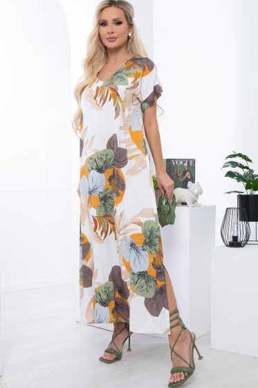 Платье "Вдохновляй!" (вайт) П6061