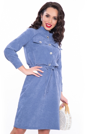 Платье "Сафари" (джинс) П3070
