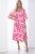 Платье Анастасия бело-розовое П10151 Платье Анастасия бело-розовое П10151