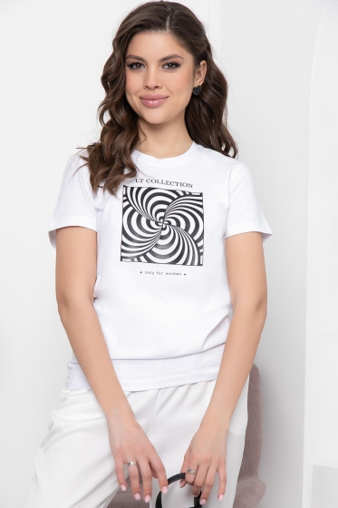 Футболка "LT Collection" (вайт) Б5924