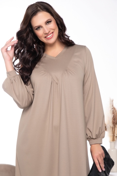 Платье "Франсин" (капучино) П7775