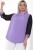 Блуза "Эрлия" (сирень) Б8466 Блуза "Эрлия" (сирень) Б8466