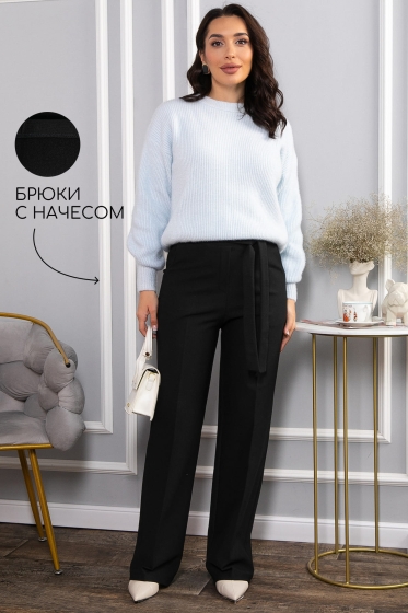 Брюки утепленные Мэттью (черные) Б14596-5М