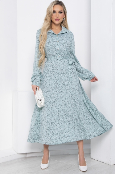 Платье "Арвен" (мята) П8355