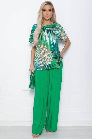 Костюм Шейла (зеленый/листья) К10511