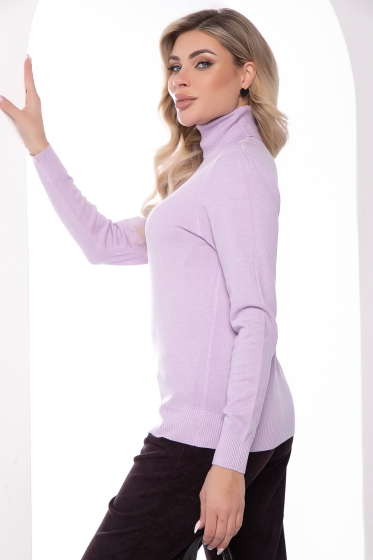 Водолазка "Зимняя история" (сирень) Б7838