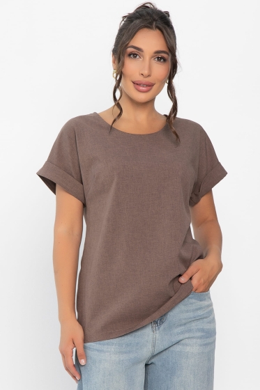 Блуза Фортуна (капучино) Б13909-19М