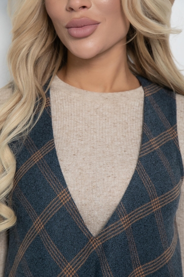 Сарафан Дэлла (серый) П11465