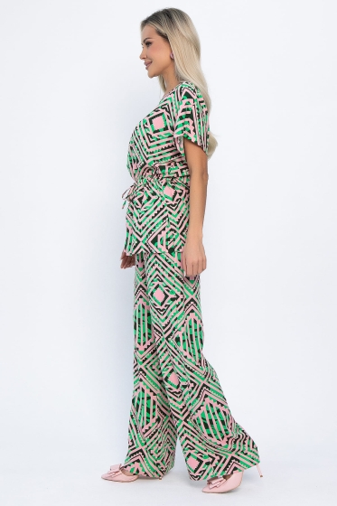 Костюм Аксиома успеха (зелено-розовый) К13831-5М