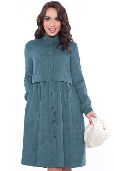 Платье "Муза" (изумруд) НЬЮ П3132