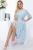 Платье "Виталина" (голубое) НЬЮ П6099 Платье "Виталина" (голубое) НЬЮ П6099