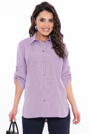 Рубашка "Стелла" (виноград) Б2812