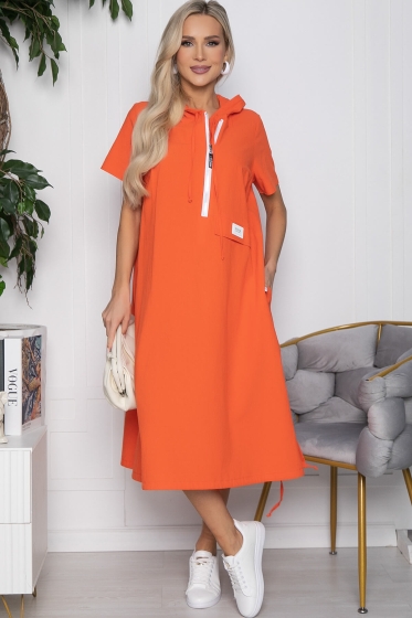 Платье Рокси (оранж) П10486