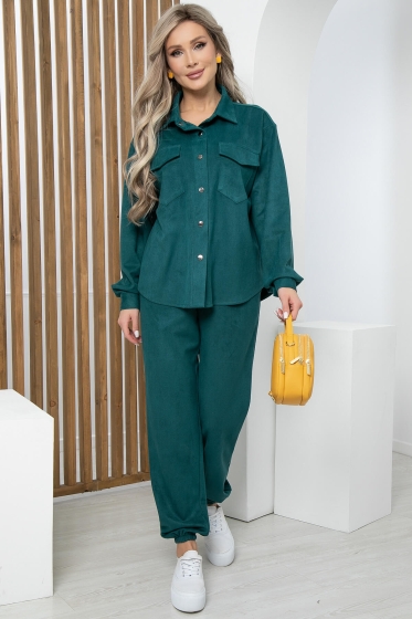 Костюм "На пульсе моды" (изумруд) К5620