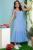 Сарафан "Лето" (голубой) П3763 Сарафан "Лето" (голубой) П3763