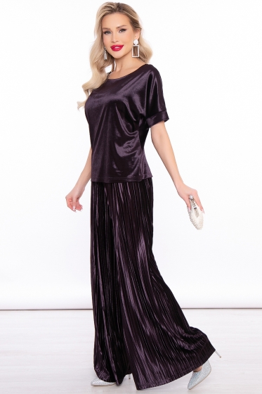 Костюм брючный "Грэмми" (фиолет) К2958