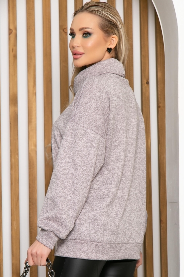 Джемпер "Энергия города" (пыльная роза) Б4755