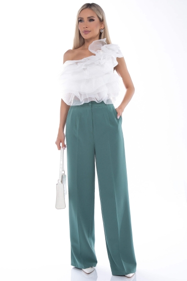 Брюки палаццо (мята) Б8843