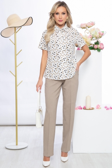 Блуза "Вандервуд" (вайт) Б5389