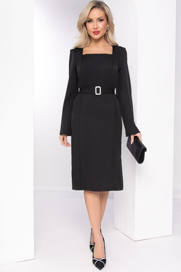 Платье "Элегия" (блэк) П7997