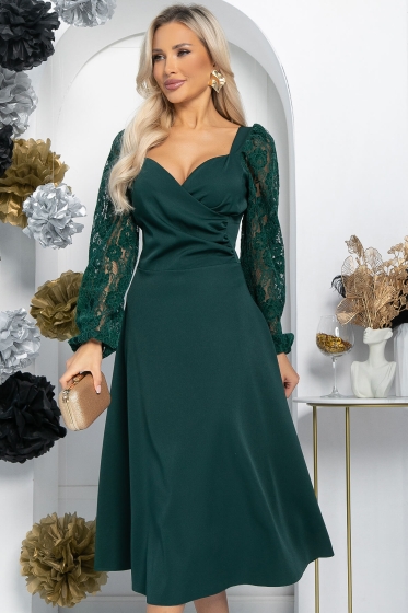 Платье Ночь нежна (зеленое) П11552