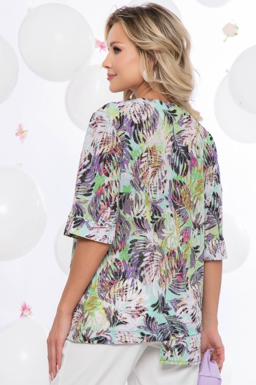 Джемпер "Очарование весны" (тропики) Б5438