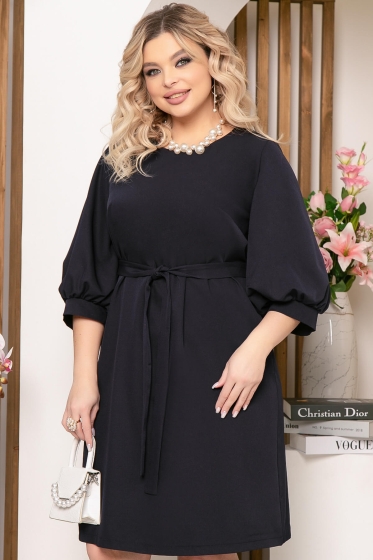 Платье "Клаудия" (темно-синее) П5302