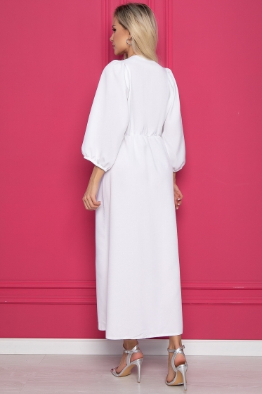 Платье Неповторимая (молочное) П10238