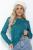 Джемпер Сатина (бирюзовый) Б11927 Джемпер Сатина (бирюзовый) Б11927