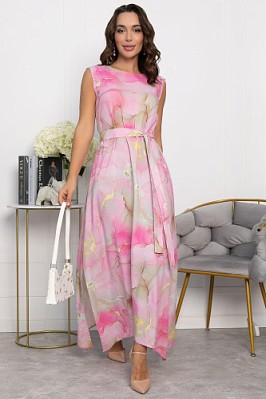 Платье Иниша (розовое) П14071-4М