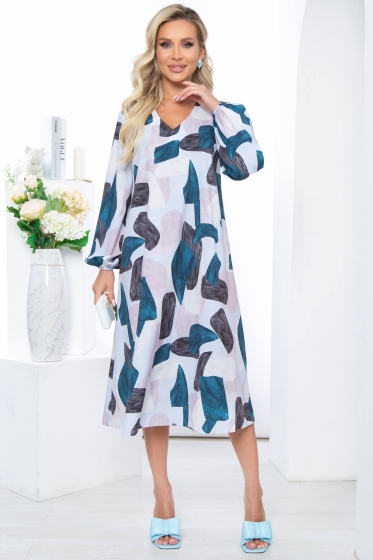 Платье "Надежда" (абстракция) П5254