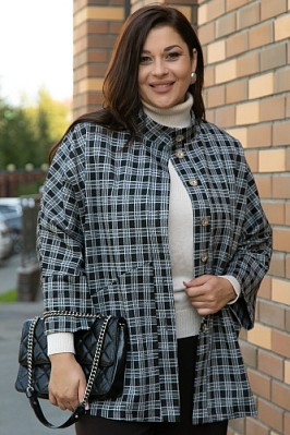 Жакет Вместе навсегда (черный) Б12802-4М