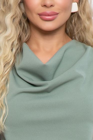 Топ "Будь собой" (олива) Б5250