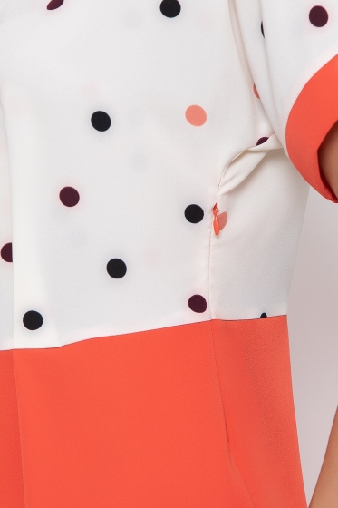 Платье "Неотразимая" (мандарин) П6058