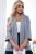 Жакет "Агата" НЬЮ Б7229 (серо-голубой) Жакет "Агата" НЬЮ Б7229 (серо-голубой)