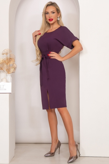 Платье "Неотразимая" (слива) П4109