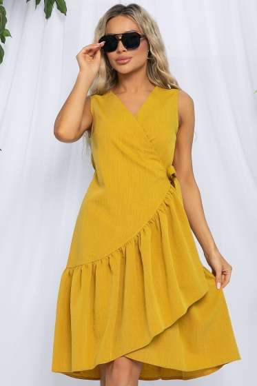 Платье Вальс (желтое) П13032-19М