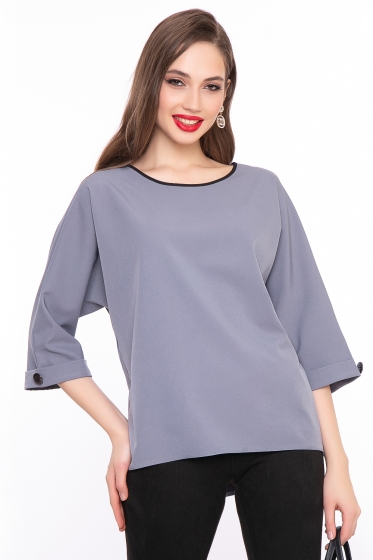 Блуза "Тринити" (грей) ХИТ Б3003