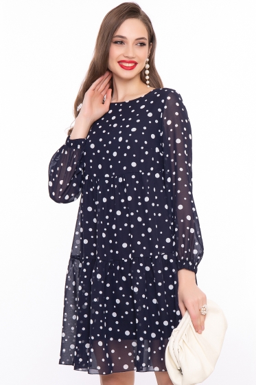 Платье "Джози" (горох) П3065