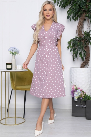 Платье Милада (пудра) П10680