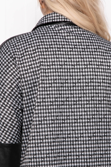 Платье "Маринетта" (гусиная лапка) П7122