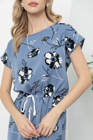 Платье "Мэри" (джинс) П5624