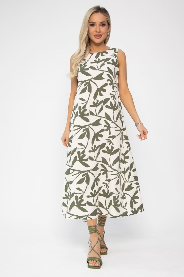 Платье Люсинда (бежевое) П13673-25М