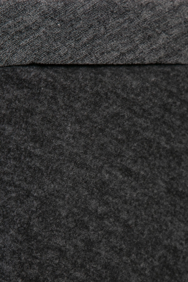 Косынка с отворотом (темно-серая) КО6