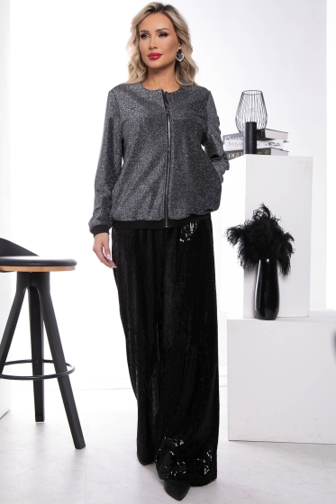 Бомбер "Стар" (серебро) Б7522